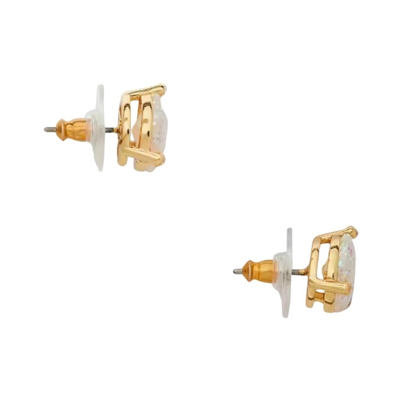 KATE SPADE • Rise And Shine Opal Glitter Stud Earrings - Picture 4 of 5